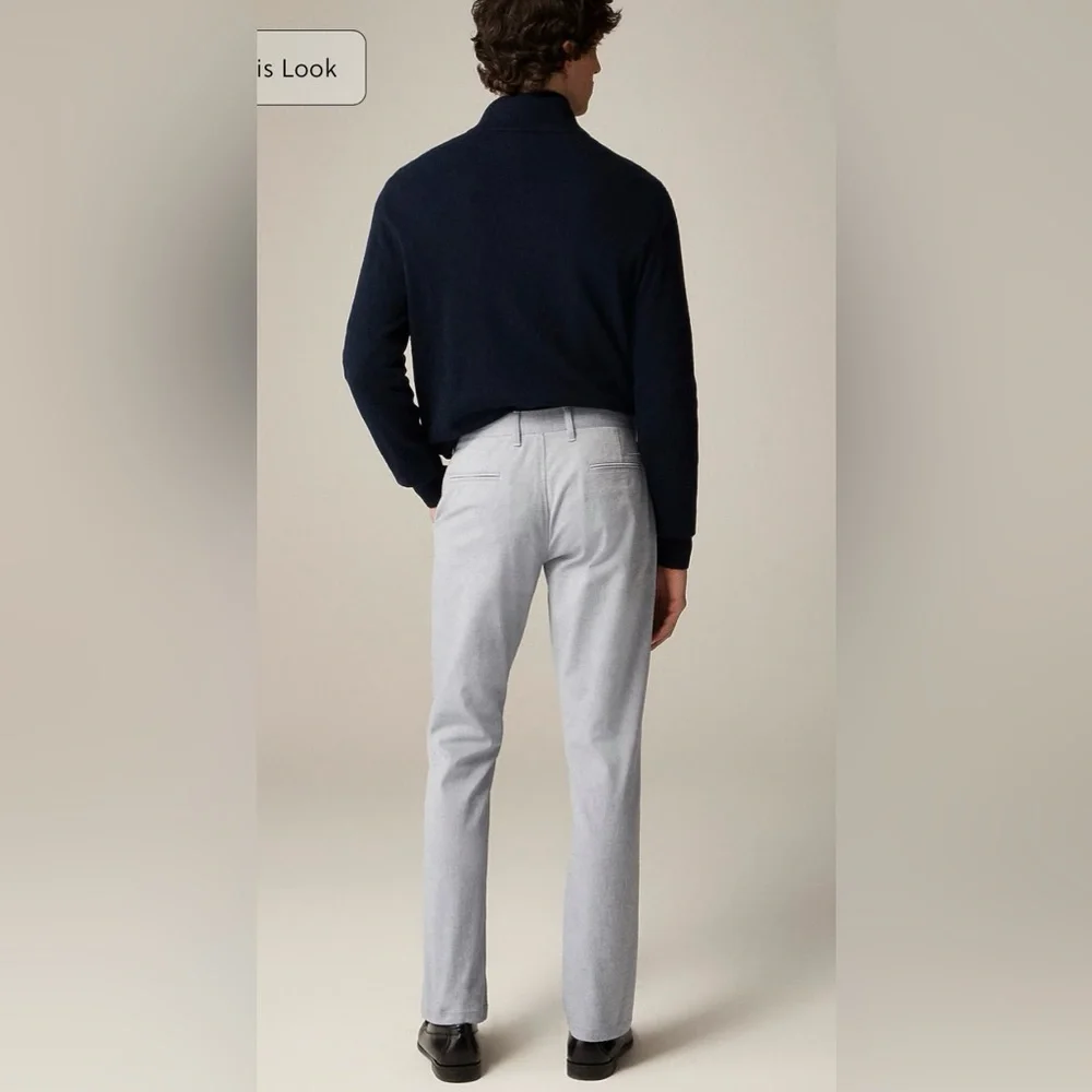J.Crew 484 Slim-fit tech oxford pant